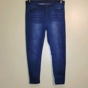 Truth & Theory Vintage Dark Blue Jeans